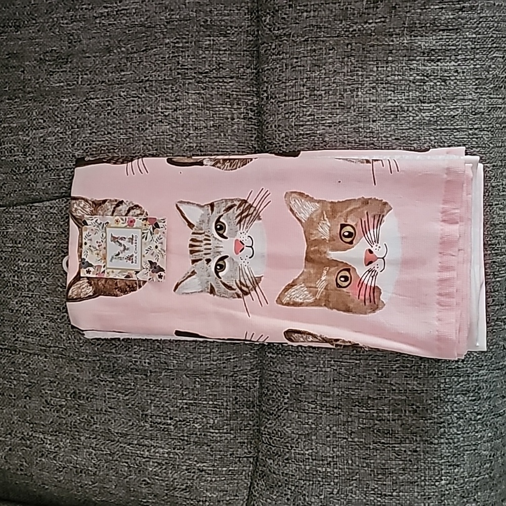 Mia charro cat kitchen towels